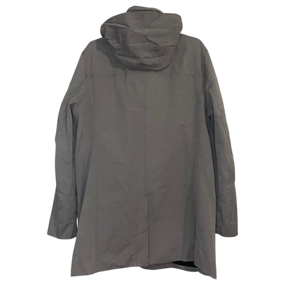 NWOT ARMANI EXCHANGE GRAY HOODED COAT - LARGE - Picture 4 of 7